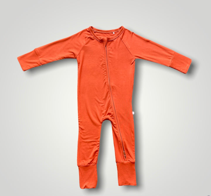 Bark Zippered Romper