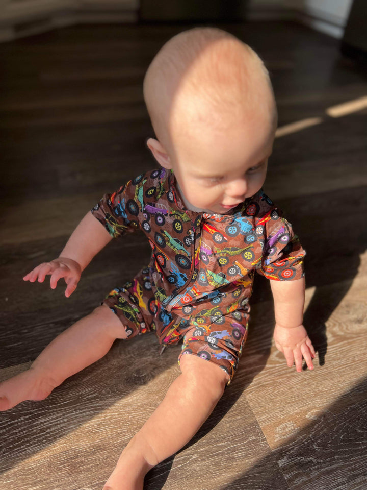 MAVERiCK  "WILD RIDE" SHORT ROMPER