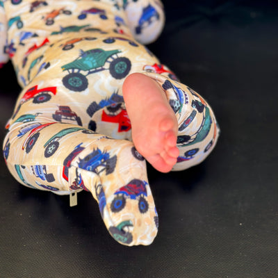 HUDSON CONVERTIBLE ROMPER/FOOTIE