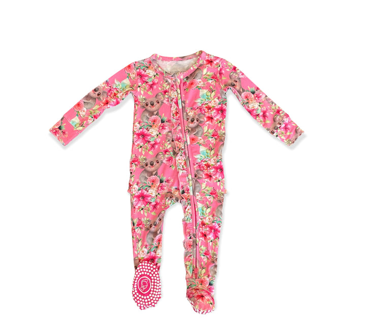 Isla’s Ruffled One Piece Footie