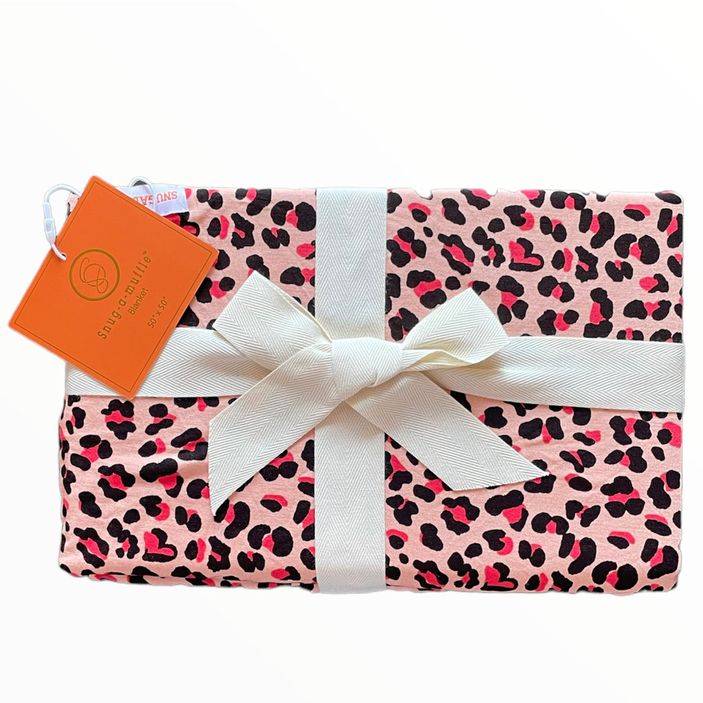 BRIELLA ROSE Leopard Snug-a-muffle™ Reversible Blanket