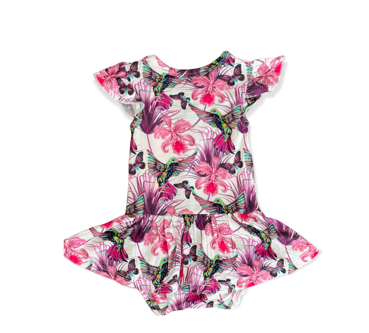 Ava’s Ballerina Capsleeves Twirl Skirt Body suit