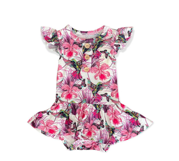 Ava’s Ballerina Capsleeves Twirl Skirt Body suit